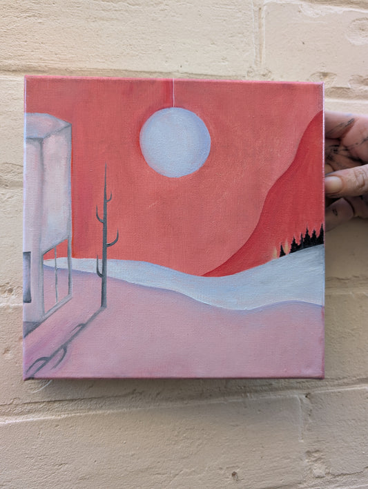 "Premeditated Grief" - Original Painting (Oil on Canvas)